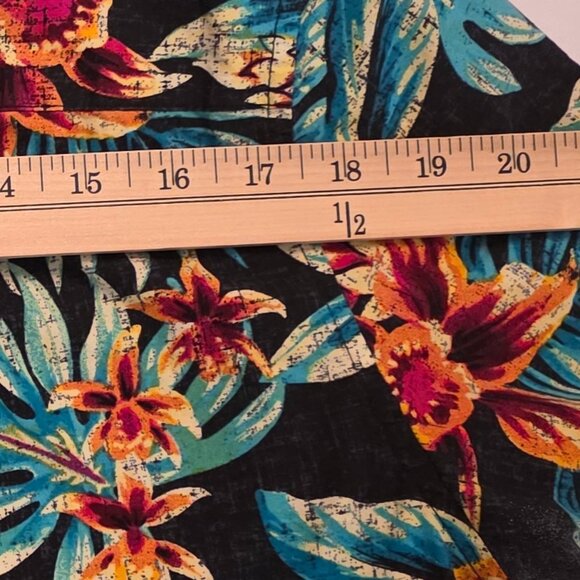 George Men's Tropical short sleeve button down shirt, size L (slim fit) - Picture 7 of 8